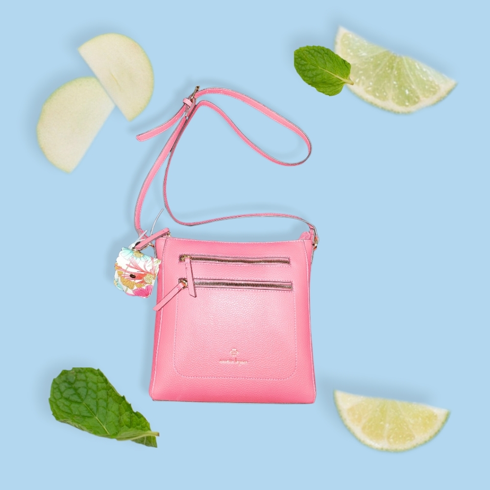 Nanette Lepore cross body purse, pink! 💞 NWOT